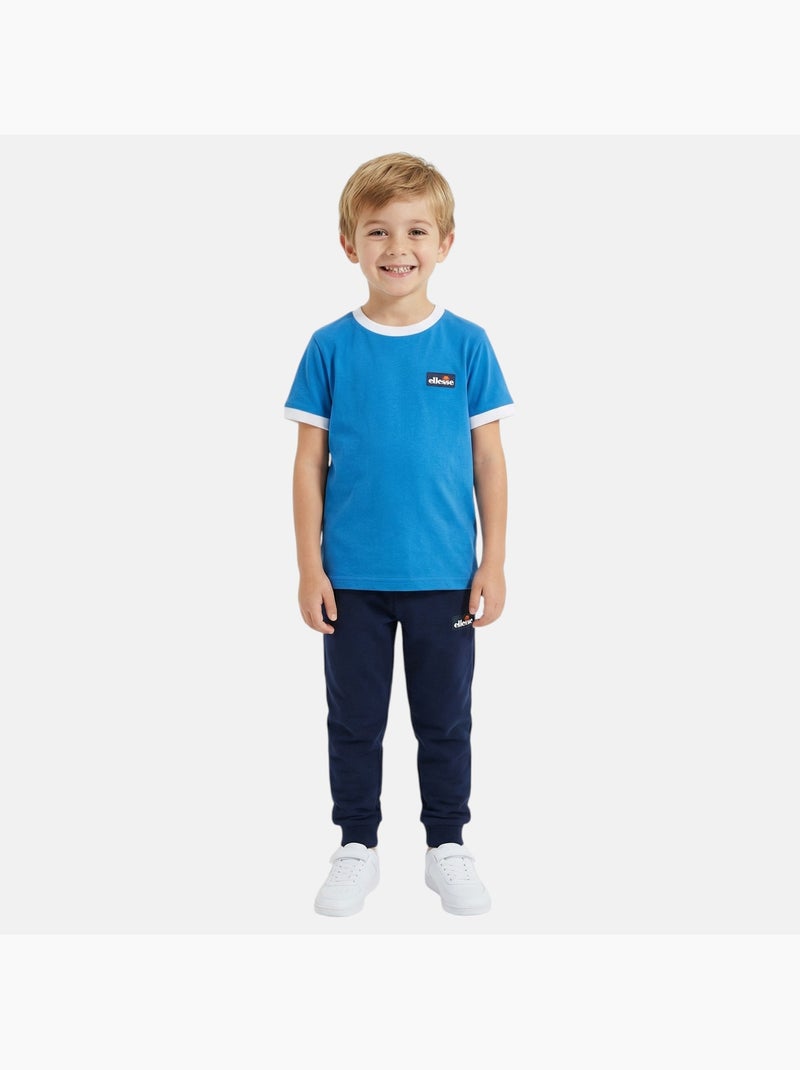 Ellesse - Pack de 2 T-shirts et 1 pantalon de jogging Garcon Blanc - Kiabi