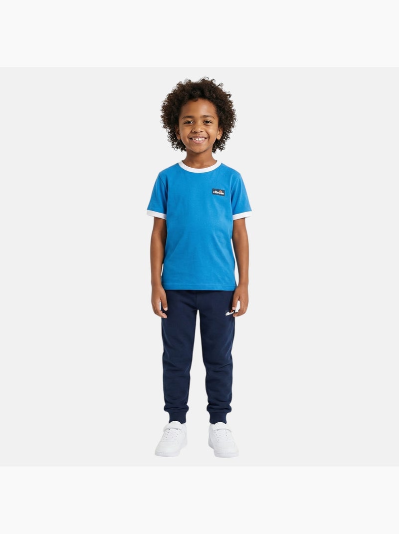 Ellesse - Pack de 2 T-shirts et 1 pantalon de jogging Garcon Blanc - Kiabi