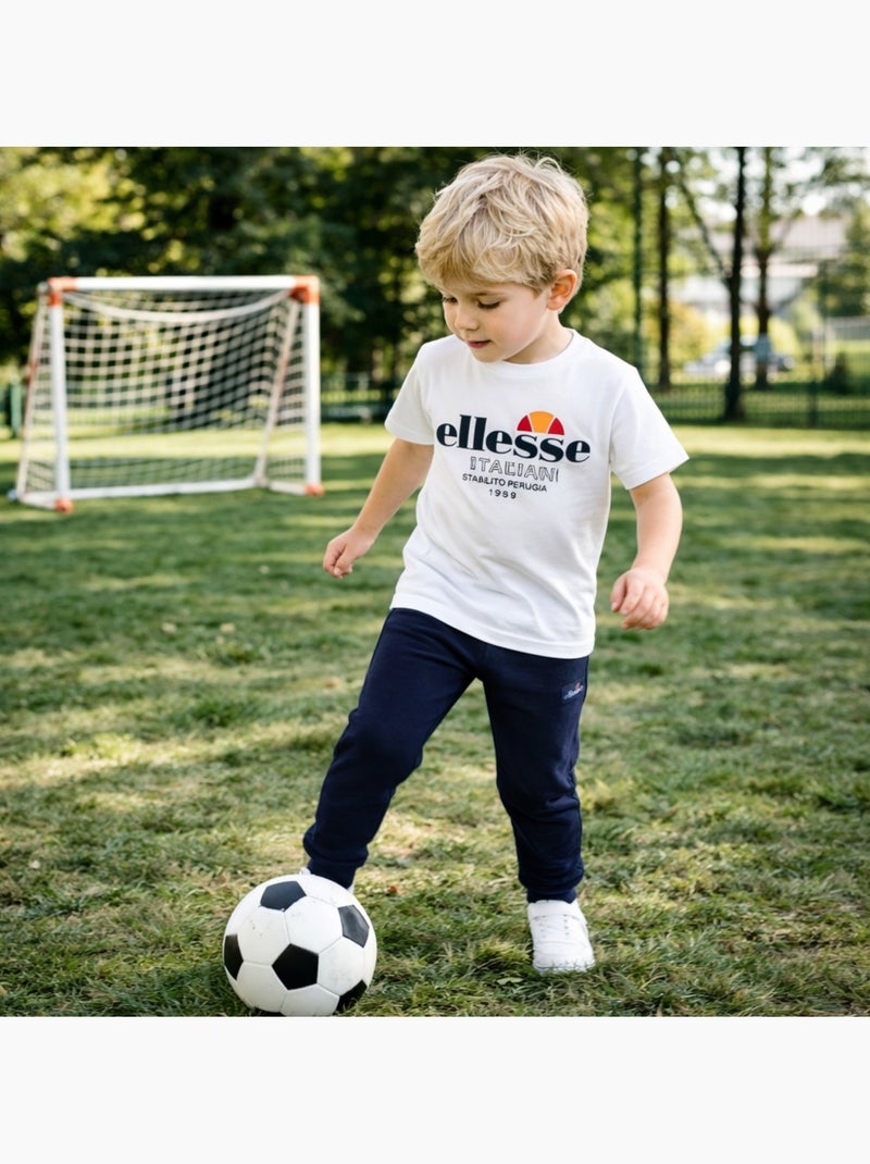 Ellesse - Pack de 2 T-shirts et 1 pantalon de jogging Garcon Bleu - Kiabi