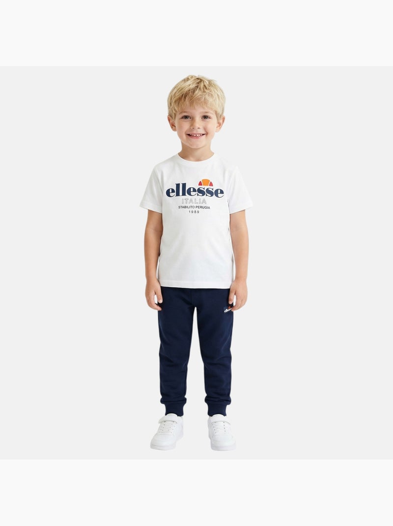 Ellesse - Pack de 2 T-shirts et 1 pantalon de jogging Garcon Bleu - Kiabi