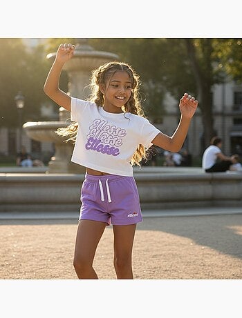 Ellesse - Pack de 2 T-shirts et short Fille