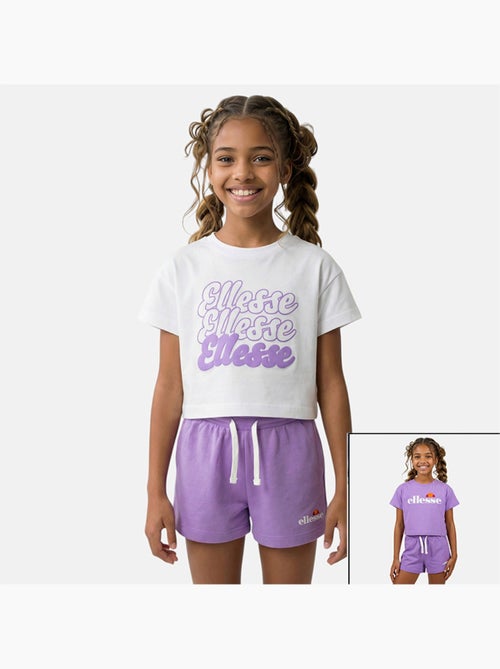 Ellesse - Pack de 2 T-shirts et short Fille - Kiabi