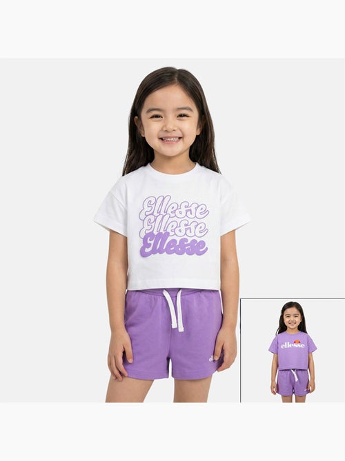 Ellesse - Pack de 2 T-shirts et short Fille - Kiabi