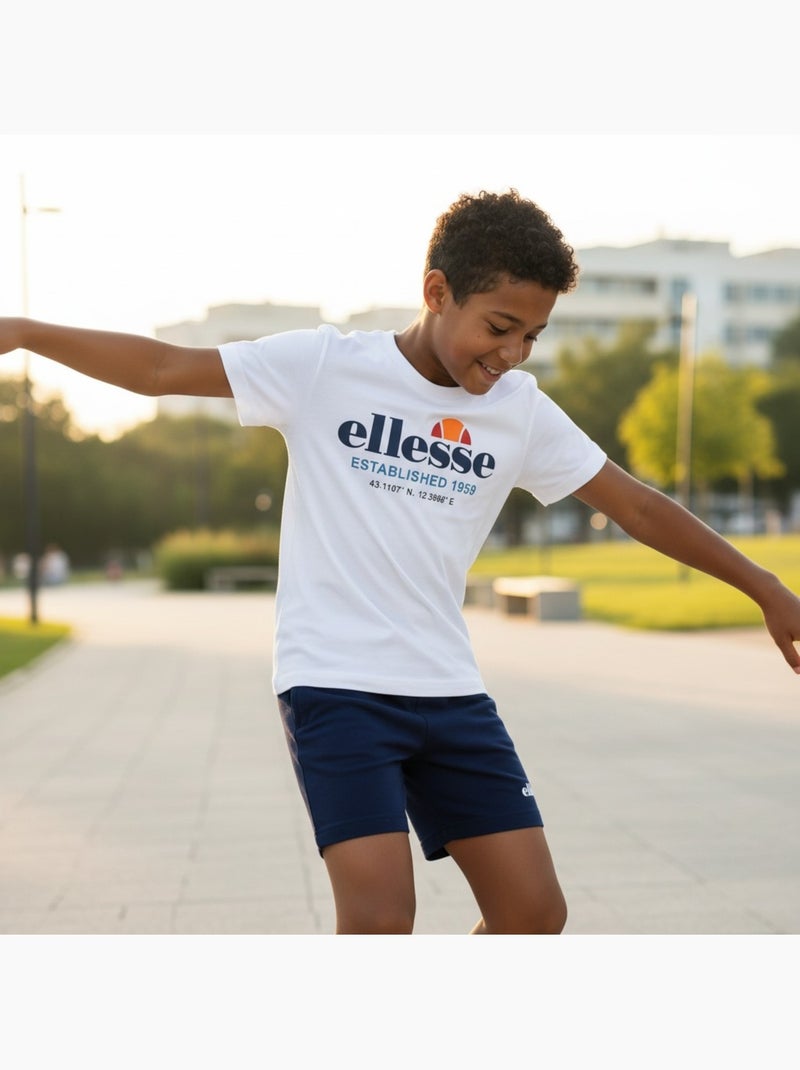 Ellesse - Pack de 2 T-shirts et short Garçon Bleu marine - Kiabi