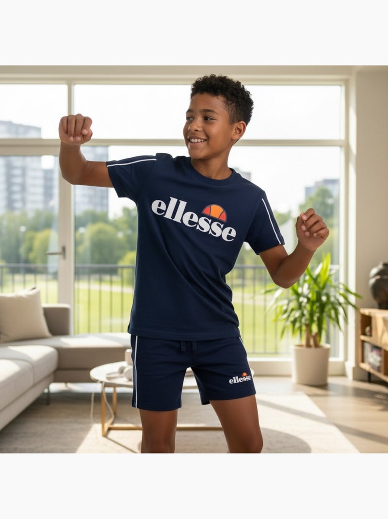 Ellesse - Pack de 2 T-shirts et short Garçon Bleu marine - Kiabi
