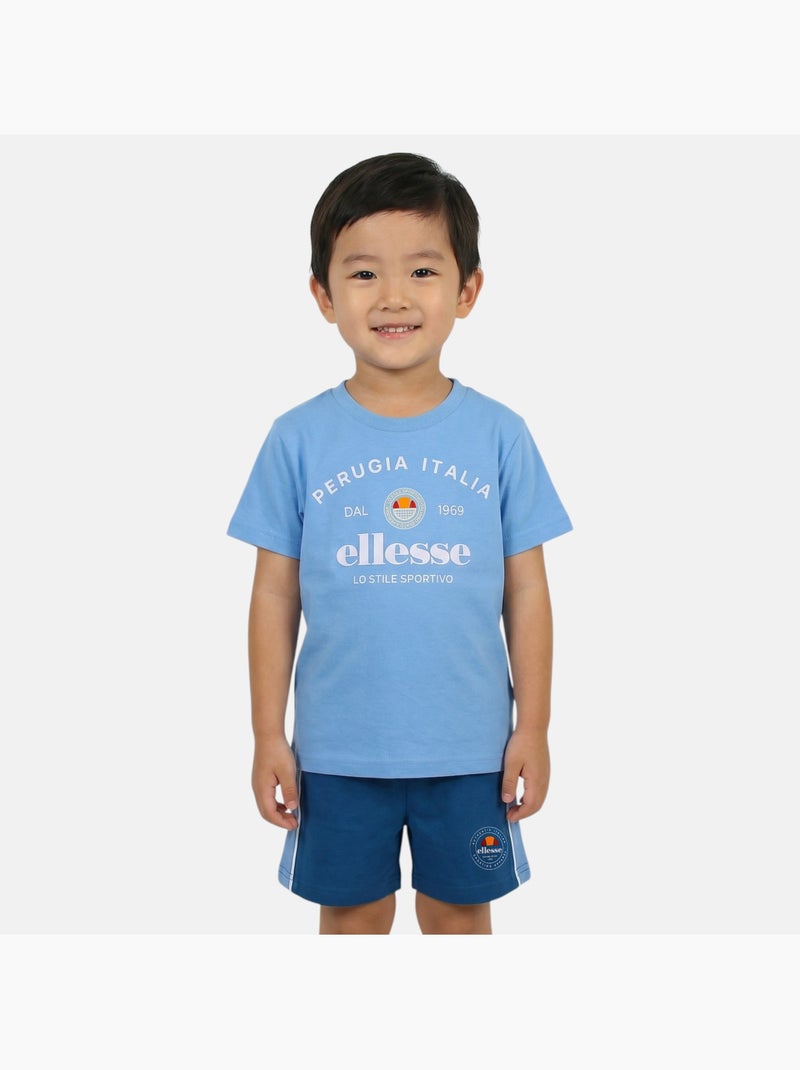 Ellesse - Pack de 2 T-shirts et short Garçon Bleu - Kiabi