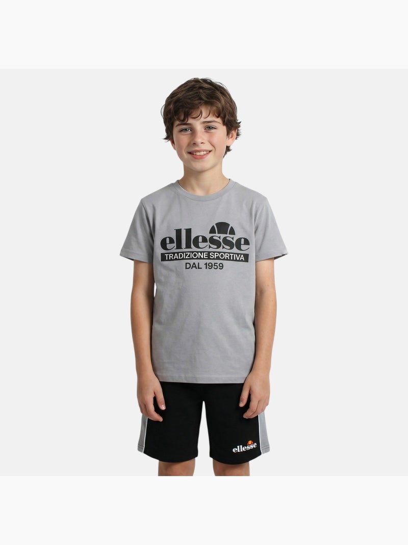 Ellesse - Pack de 2 T-shirts et short Garçon Noir - Kiabi