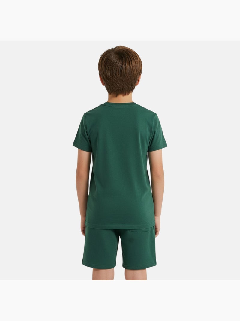 Ellesse - Pack de 2 T-shirts et short Garçon Vert - Kiabi