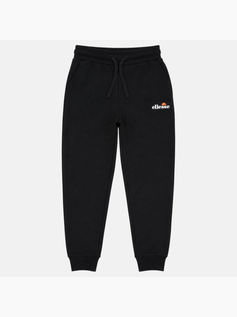 Ellesse - pantalon de jogging à cordon de serrage, coupe décontractée et bas resserrés Noir - Kiabi