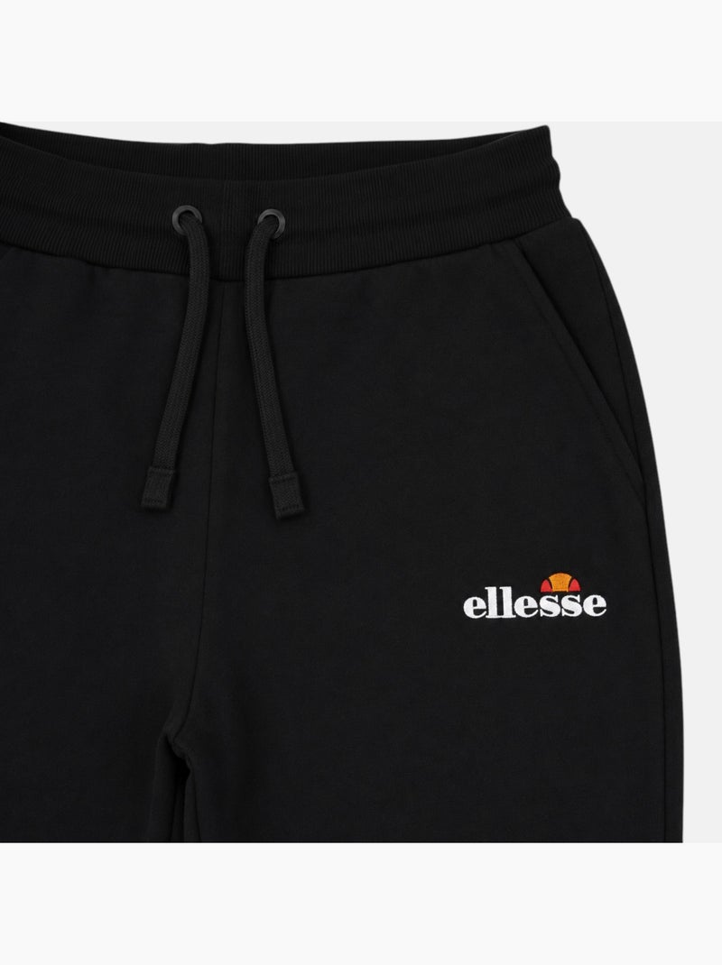 Ellesse - pantalon de jogging à cordon de serrage, coupe décontractée et bas resserrés Noir - Kiabi