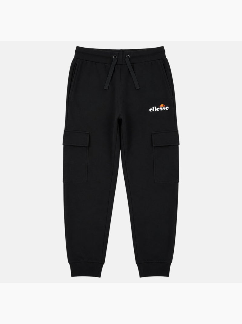 Ellesse - pantalon de jogging à cordon de serrage, coupe décontractée, poches cargo et bas resserrés Noir - Kiabi