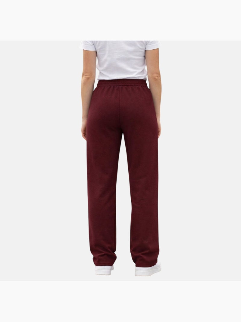 Ellesse - Pantalon de jogging femme à imprimé Bordeaux - Kiabi