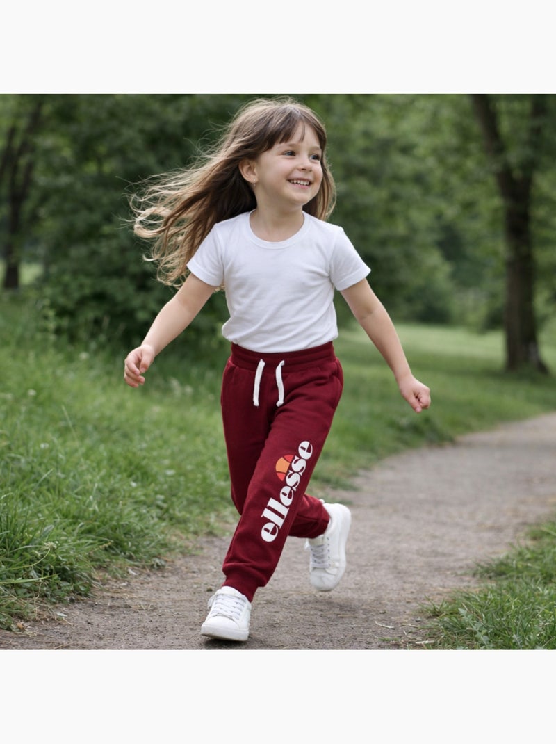 Ellesse - Pantalon de jogging fille Bordeaux - Kiabi