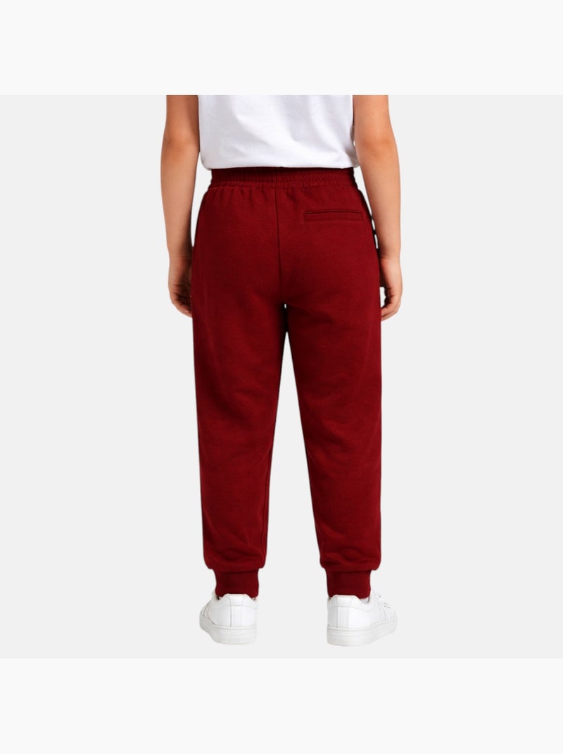 Ellesse - Pantalon de jogging fille Bordeaux - Kiabi