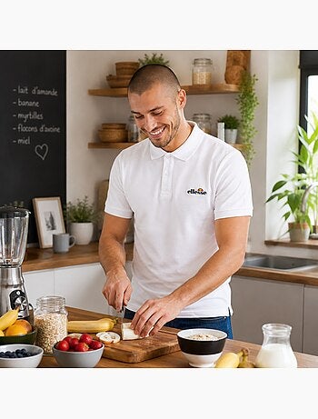 Ellesse - polo homme manches courtes