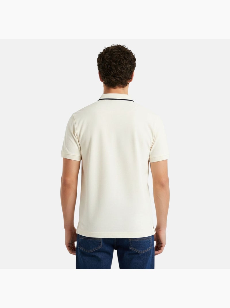 Ellesse - Polo homme manches courtes Ecru - Kiabi