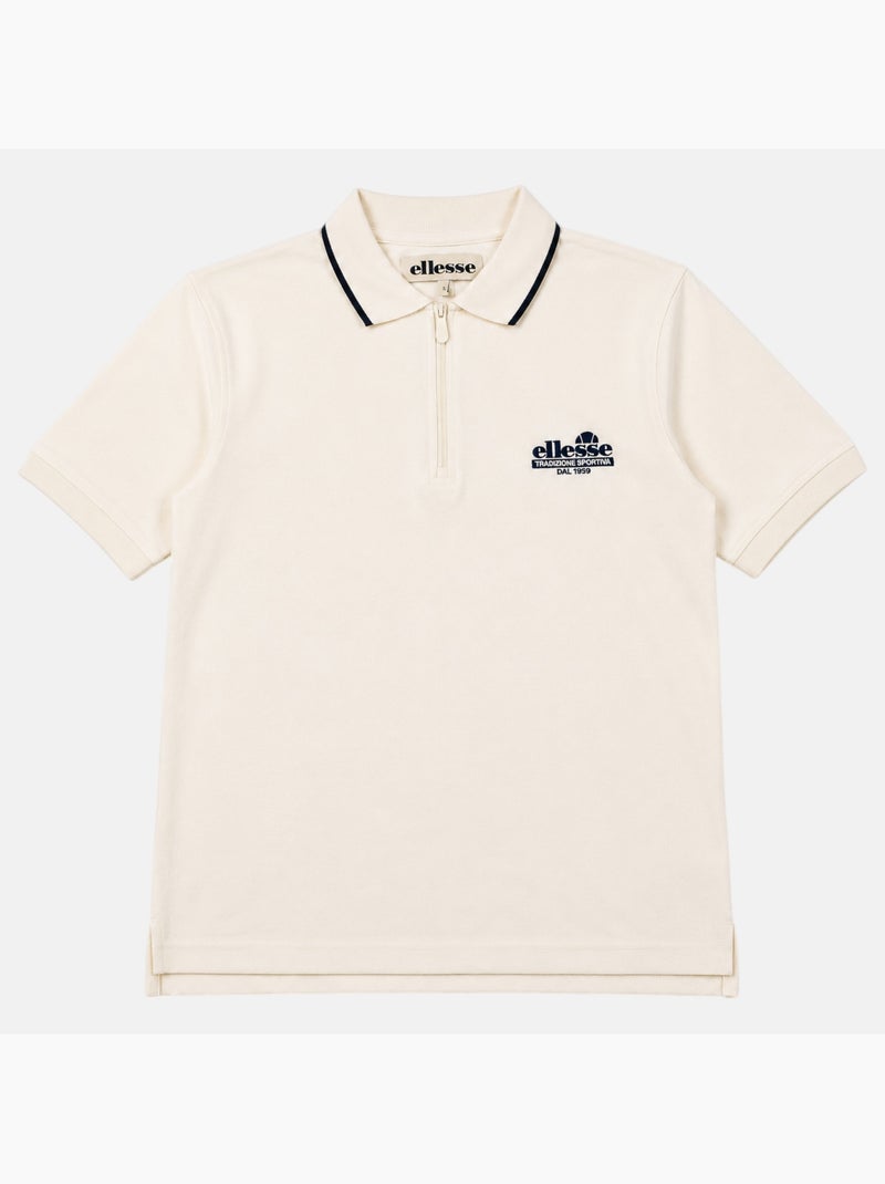 Ellesse - Polo homme manches courtes Ecru - Kiabi