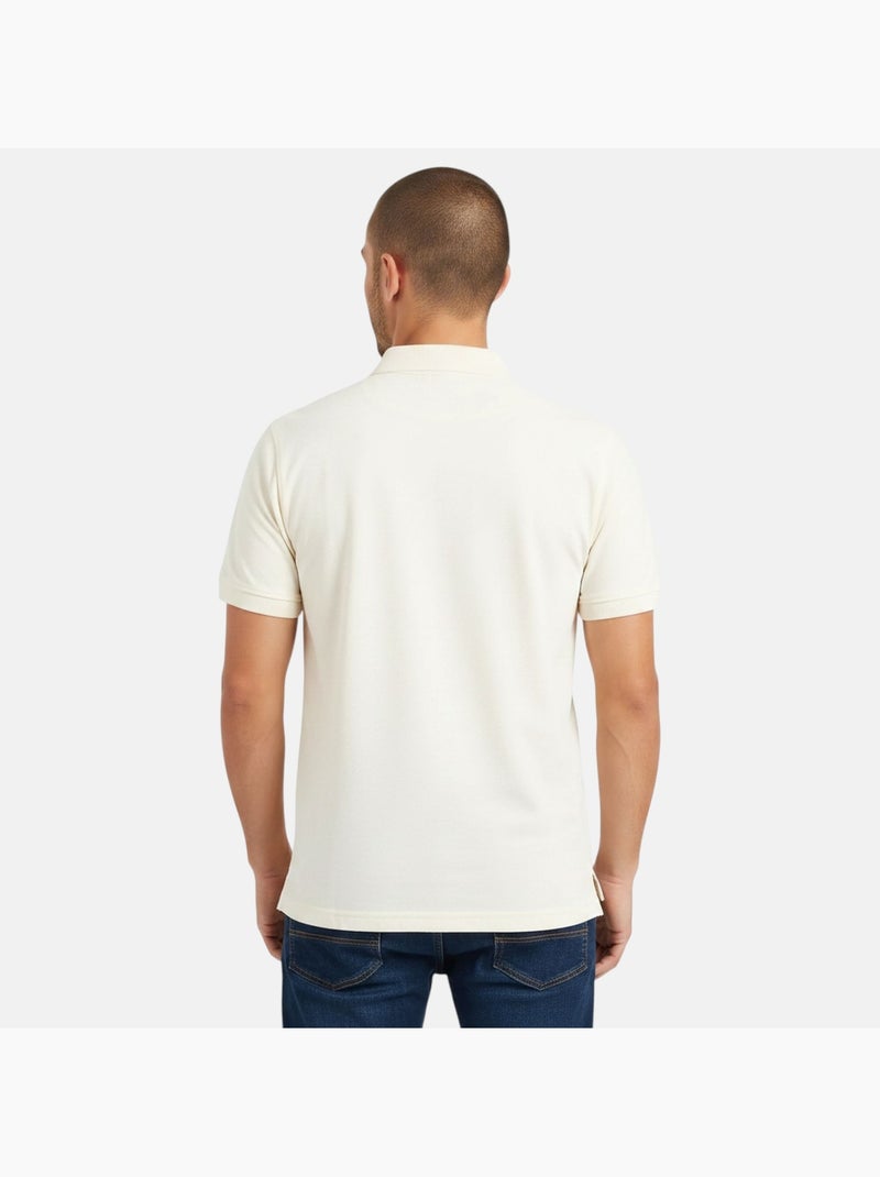 Ellesse - Polo homme manches courtes Ecru - Kiabi