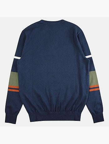 Ellesse - pull col rond à motif graphique, manches longues