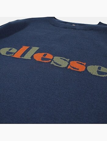 Ellesse - pull col rond à motif graphique, manches longues
