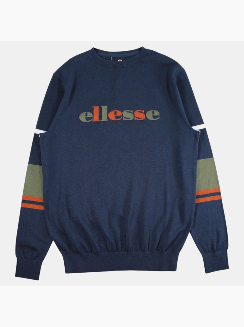 Ellesse - Pull homme style graphique et moderne Bleu marine - Kiabi