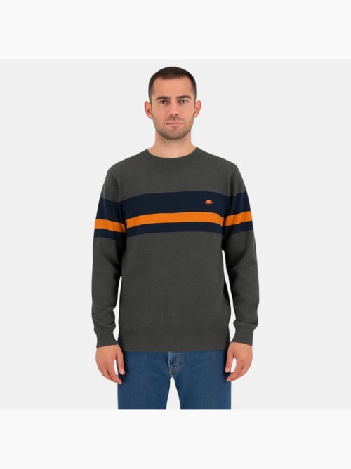 Ellesse - Pull homme style moderne à bandes contrastées - Kiabi
