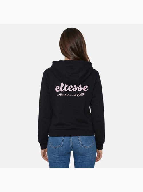 Ellesse - sweat à capuche à cordon de serrage, manches longues, poche kangourou et détails brodés - Kiabi