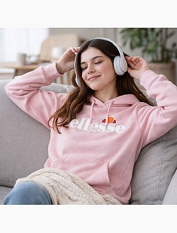 Ellesse - Sweat à capuche femme au design moderne et sportif