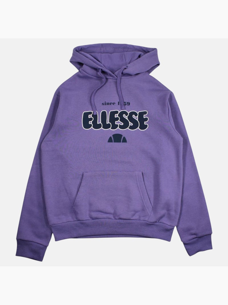 Ellesse - Sweat à capuche femme au style moderne et confortable Violet - Kiabi