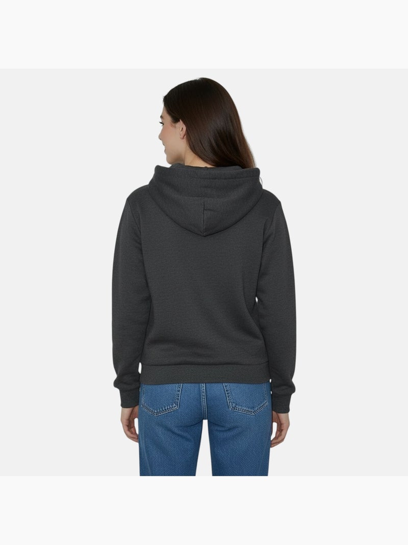 Ellesse - Sweat à capuche femmeau style moderne et confortable Gris - Kiabi