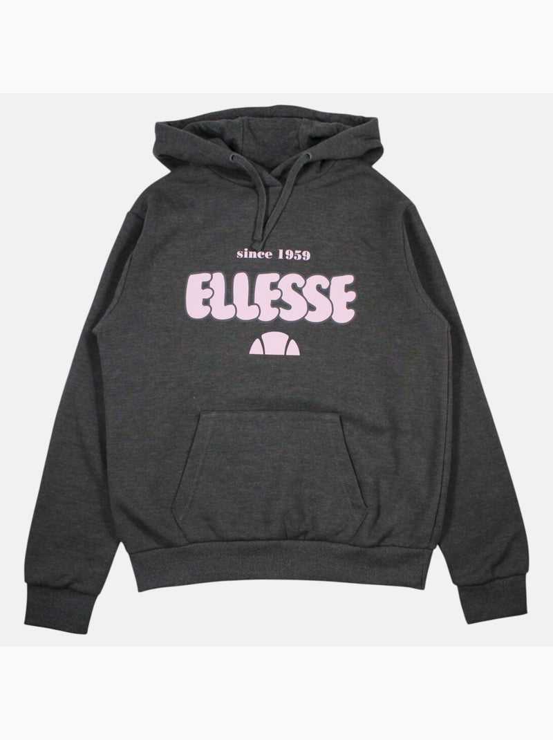 Ellesse - Sweat à capuche femmeau style moderne et confortable Gris - Kiabi