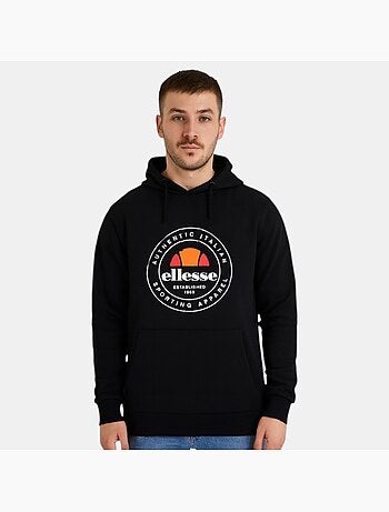 Ellesse - sweat à capuche imprimé, manches longues