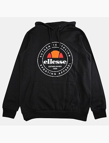 Ellesse - sweat à capuche imprimé, manches longues