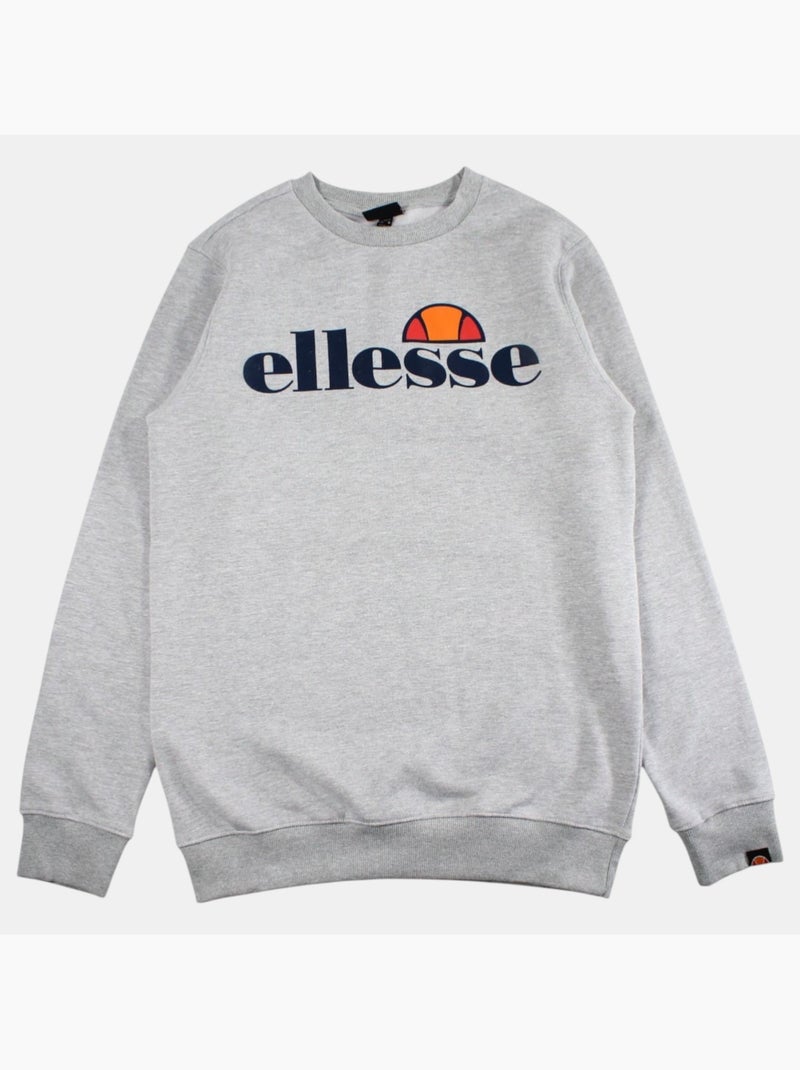Ellesse - sweat col rond imprimé, manches longues Blanc - Kiabi