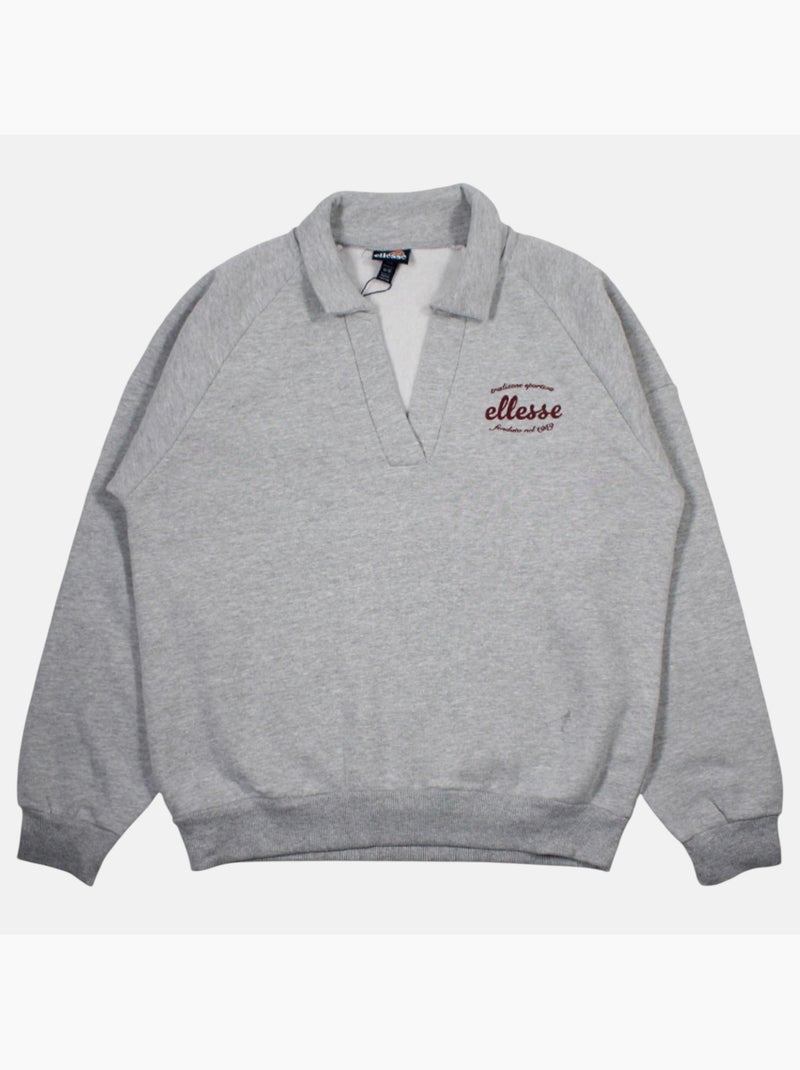 Ellesse - Sweat femme à capuche à imprimé Gris - Kiabi