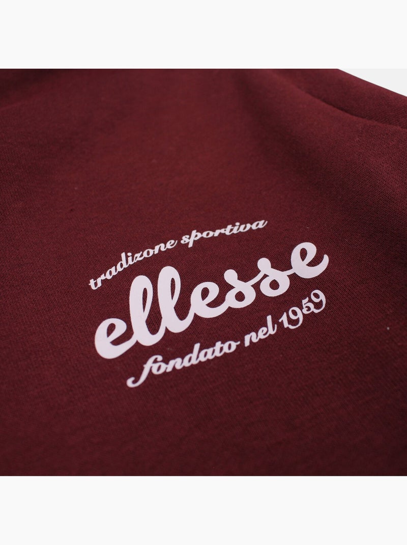 Ellesse - Sweat femme au style décontracté et contemporain Bordeaux - Kiabi
