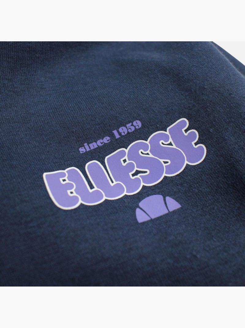Ellesse - Sweat zippé à capuche femme au style dynamique et confortable Bleu marine - Kiabi