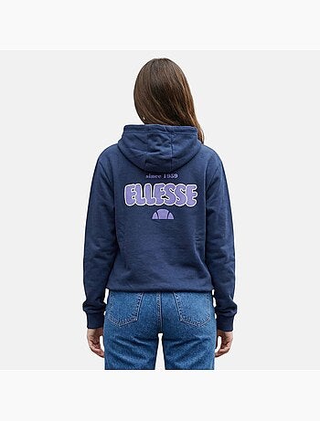 Ellesse - sweat zippé à capuche, manches longues