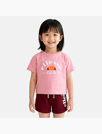 Ellesse - T-shirt avec logo et short assorti