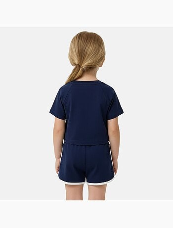Ellesse - T-shirt avec logo et short fille