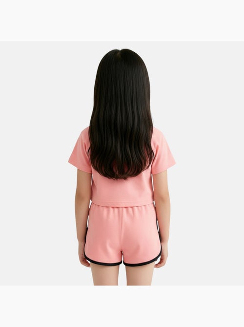 Ellesse - T-shirt avec logo et short fille - Kiabi