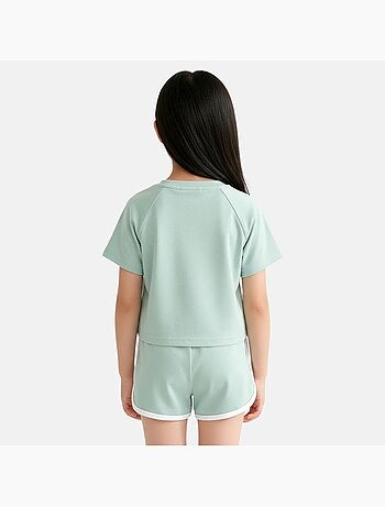 Ellesse - T-shirt avec logo et short fille