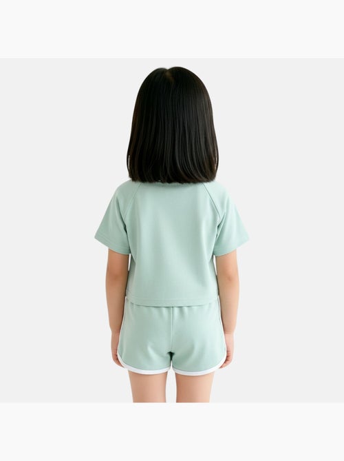 Ellesse - T-shirt avec logo et short fille - Kiabi