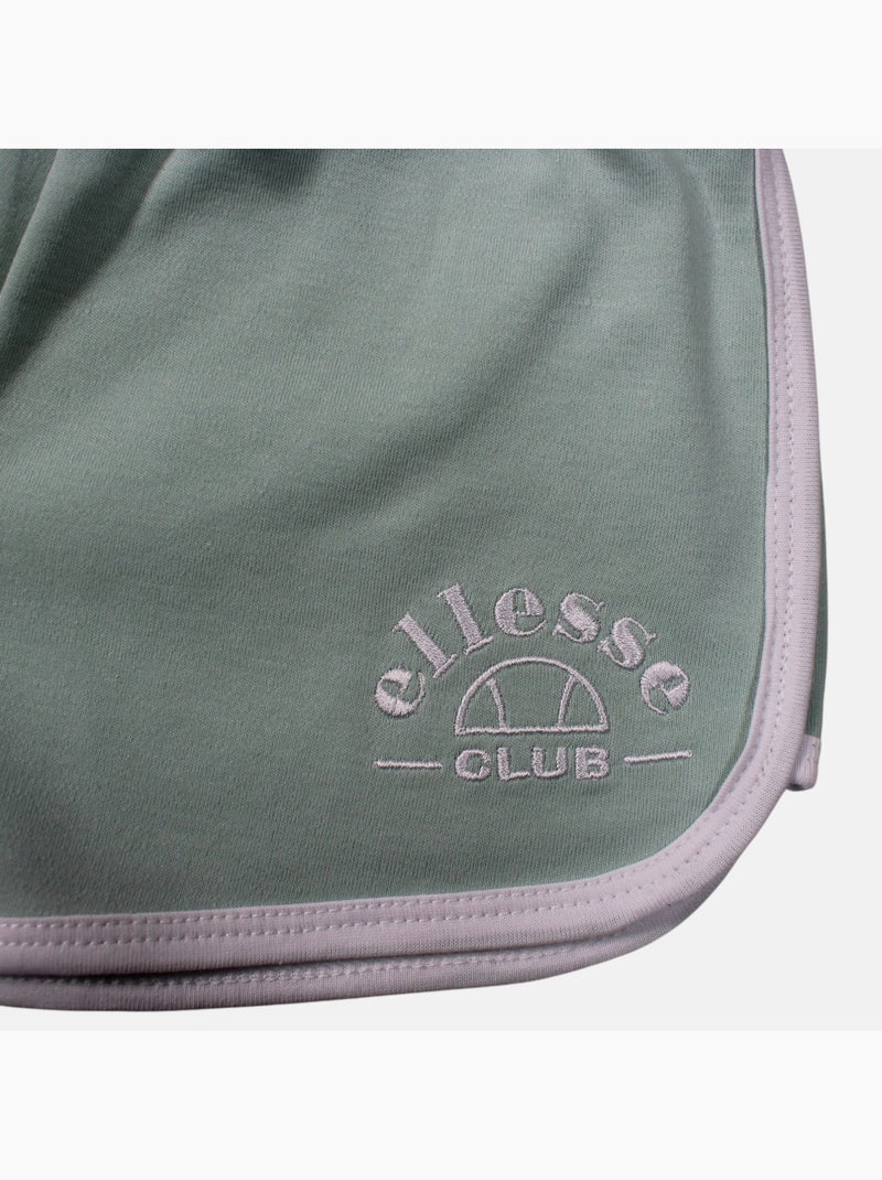 Ellesse - T-shirt avec logo et short fille Vert - Kiabi