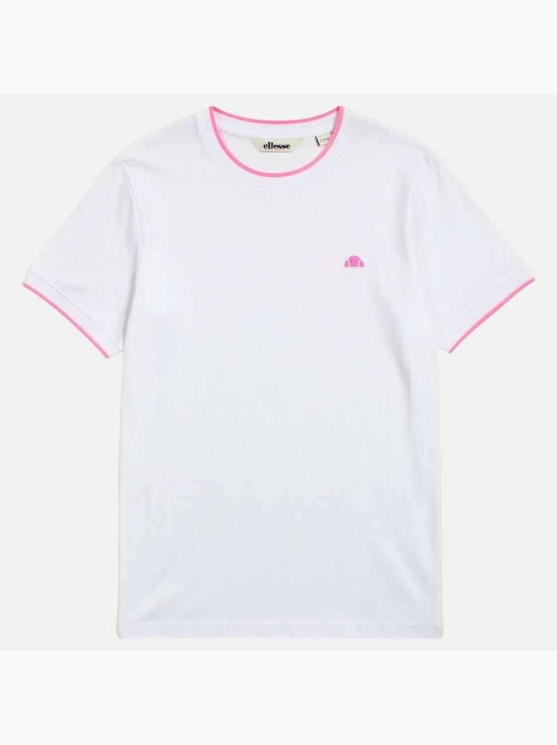 Ellesse - T shirt femme manches courtes Blanc - Kiabi