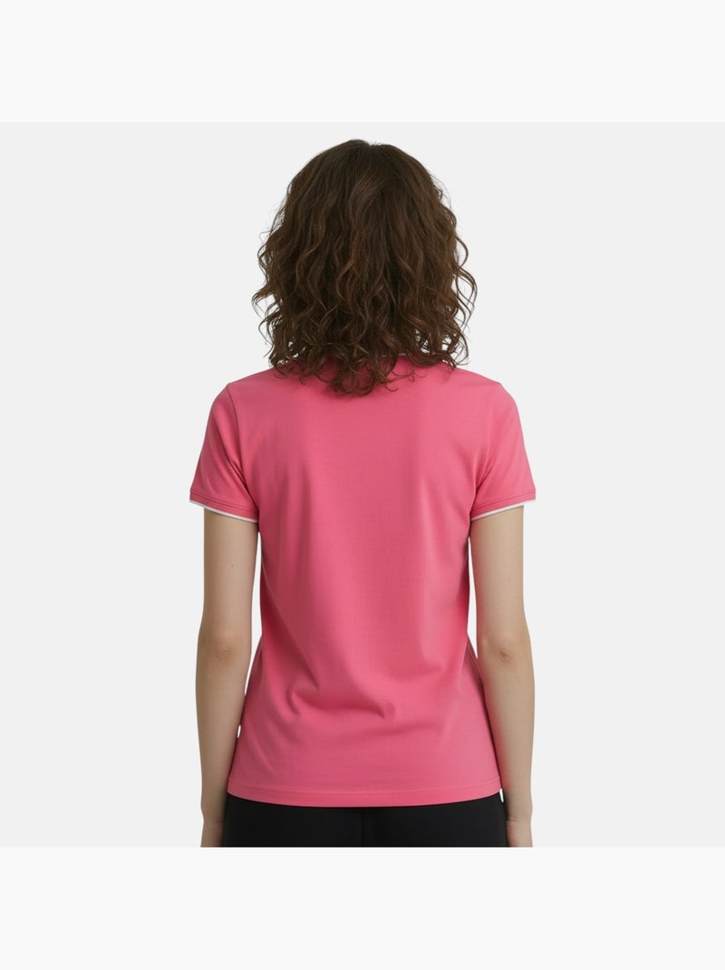 Ellesse - T shirt femme manches courtes Rose - Kiabi