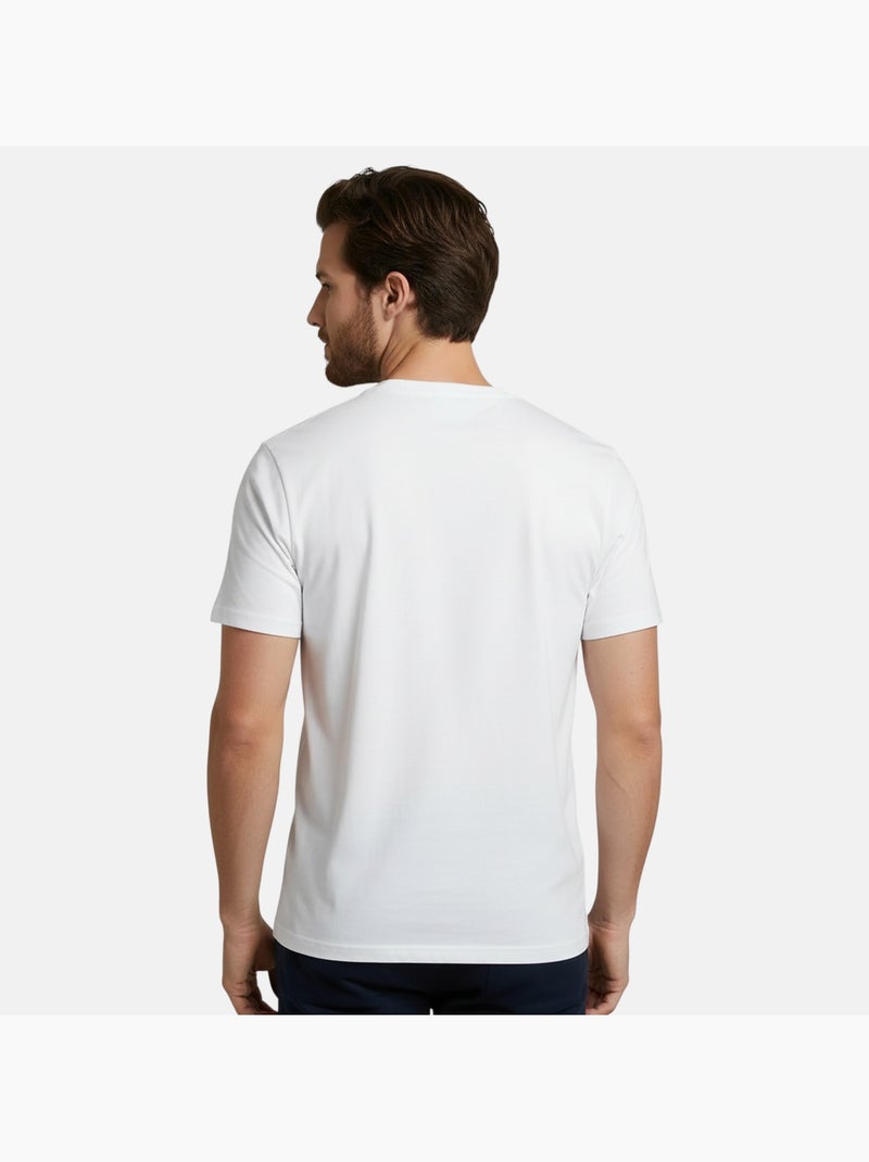 Ellesse - T shirt homme manches courtes Blanc - Kiabi