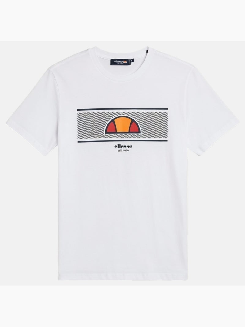 Ellesse - T shirt homme manches courtes Blanc - Kiabi