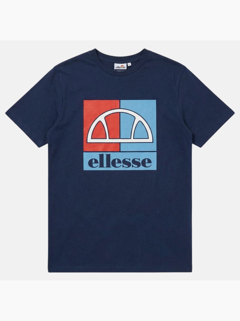 Ellesse - T shirt homme manches courtes Bleu marine - Kiabi
