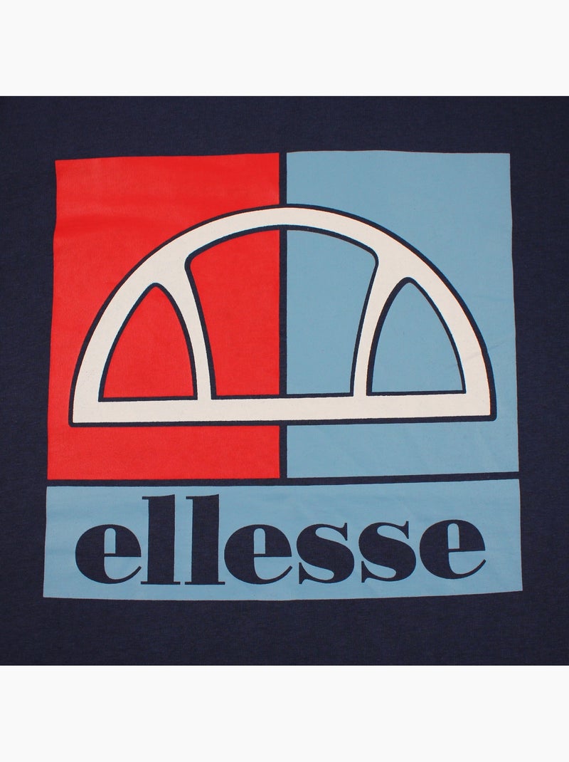 Ellesse - T shirt homme manches courtes Bleu marine - Kiabi
